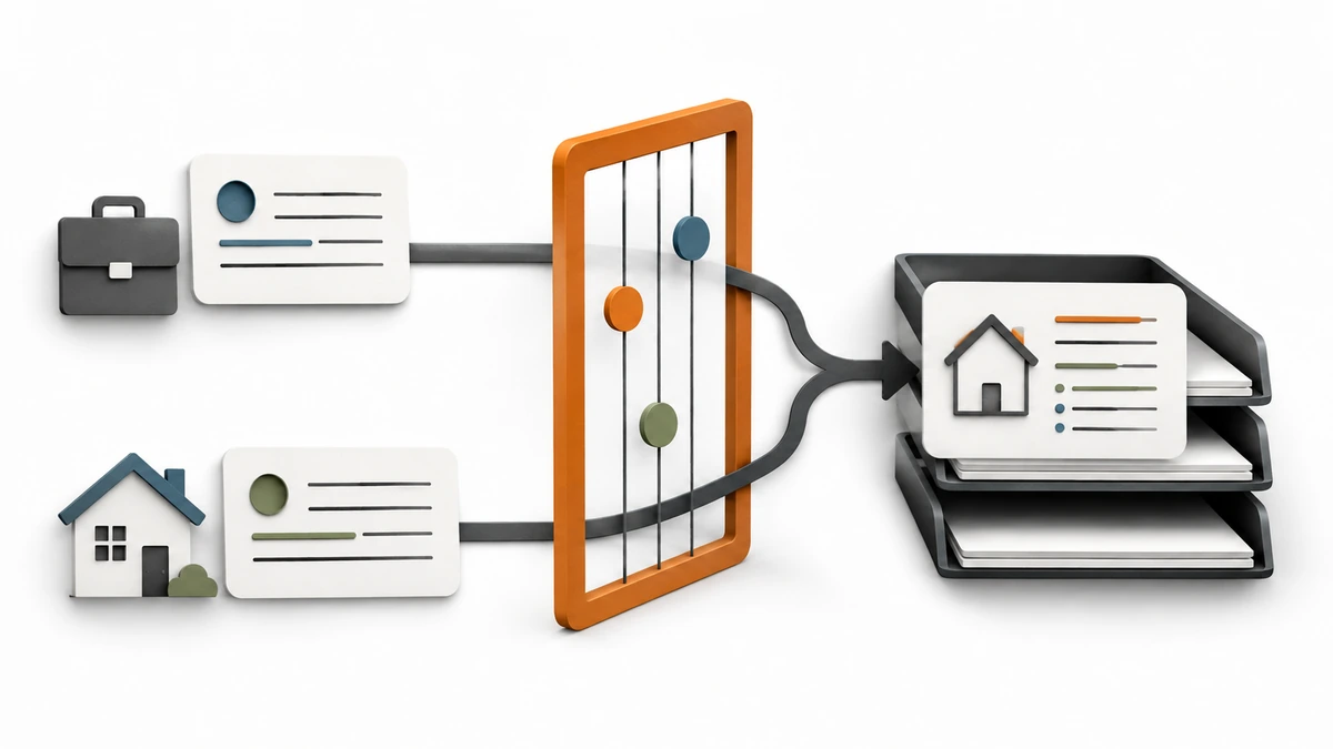 Illustration of broker and consumer enquiries passing through a shared review before product guidance.