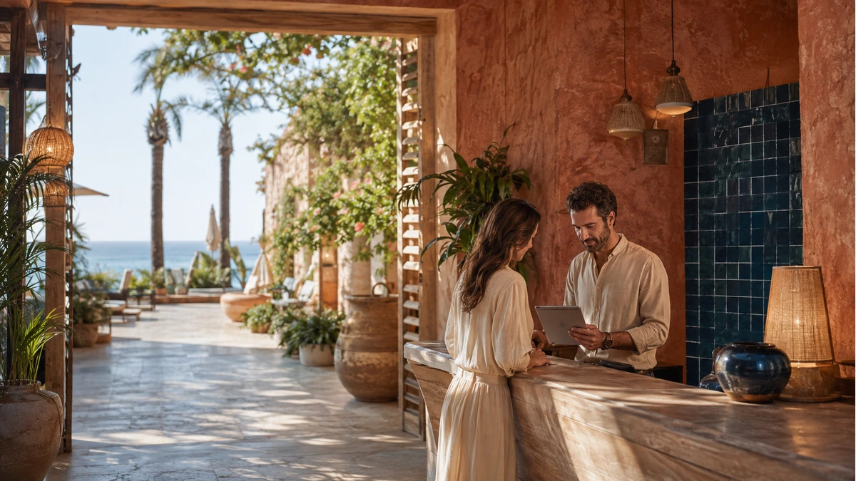 A conversation narrowing many hotel options to three considered picks